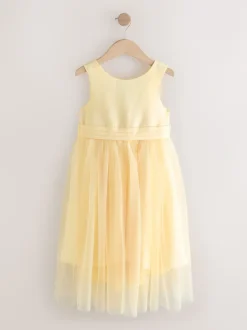 Next Jaune - Robe à nœud Flower Fille (3-12ans) Online