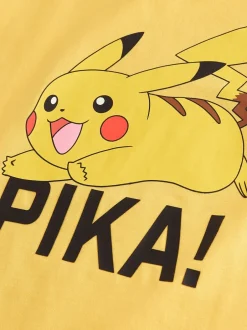 Next - T-shirt Pokémon à manches courtes (3-16ans) Jaune Best