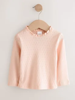 Next jaune ocre - Ensemble salopettes et T-shirt en velours côtelé fleuri (3mois-7ans) Outlet