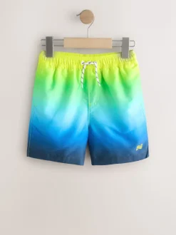 Next Jaune/Bleu - Ombre Short de bain ({}3-16ans) New