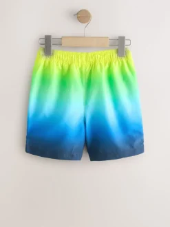 Next Jaune/Bleu - Ombre Short de bain ({}3-16ans) New