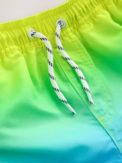 Next Jaune/Bleu - Ombre Short de bain ({}3-16ans) New