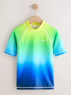 Next - Rash Gilet (1.5-16ans) Jaune/Bleu Hot