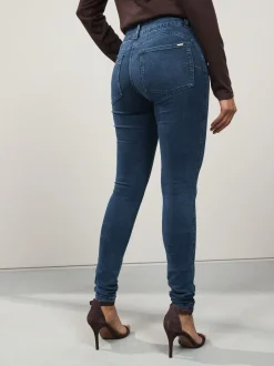 Next Jean bleu foncé - Jean skinny coupe slim à effet rehausseur Online