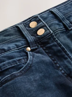 Next Jean bleu foncé - Jean skinny coupe slim à effet rehausseur Online