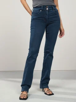 Next Jean bleu foncé - Jean slim boot cut réhaussant Hot