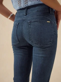 Next Jean bleu foncé - Jean slim rehaussant et galbant Sale