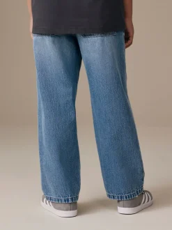 Next Jean bleu moyen - Jean en denim à enfiler (3-16ans) Discount