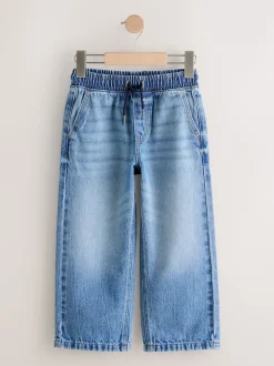 Next Jean bleu moyen - Jean en denim à enfiler (3-16ans) Discount