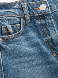 Next Jean bleu moyen - Jean mom 100 % coton (3-16ans) New