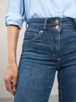 Next Jean bleu moyen - Jean slim rehaussant et galbant Clearance