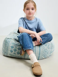 Next - Jeans Barrel (3-16ans) Jean bleu moyen Online