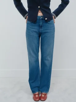 Next Jean bleu moyen - Jeans de jambe droite Clearance