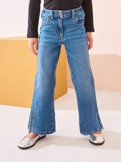 Next Jean bleu moyen - Jeans évasés (3-16ans) Sale
