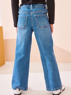 Next Jean bleu moyen - Jeans évasés (3-16ans) Sale