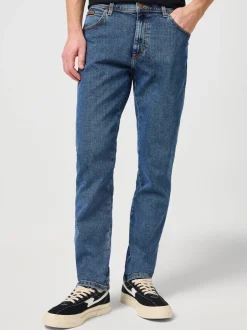 Wrangler Jean bleu moyen - Coupe ajustée Texas Jeans Discount