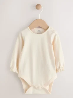 Next Jean brodé bleu - Ensemble body et salopette à manches longues bébé (0mois-2ans) Discount