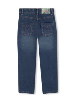 Billieblush Jean en Denim à logo avec détails appliqués Best