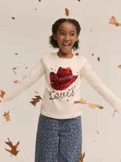 Levi's Jean ample taille haute en jacquard imprimé Léopard Outlet