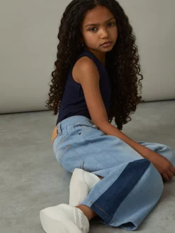 Reiss Jean Briar Patchwork bicolore New