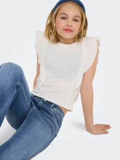 ONLY KIDS Jeans évasés bleu Online