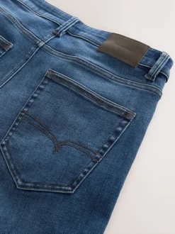 Next - Ajustement droit - Jean Motionflex Jena bleu - ThermoGen Hot