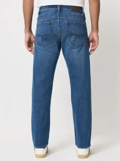 Next - Ajustement droit - Jean Motionflex Jena bleu - ThermoGen Hot