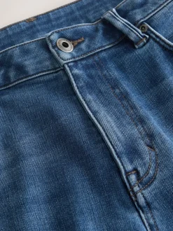 Next - Ajustement droit - Jean Motionflex Jena bleu - ThermoGen Hot