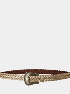 Joe Browns Ceintures en daim métallisé tressé Discount