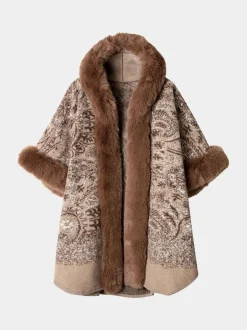 Joe Browns Couverture vintage en fausse fourrure à motifs Online