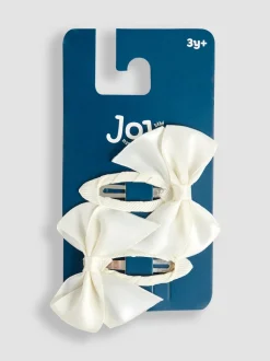 Jojo Maman Bébé Lot de pinces pour cheveux Noeud 2 Online