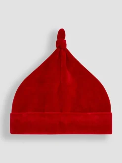Jojo Maman Bébé Peter Rabbit™ Mon premier chapeau en velours de Noël Sale