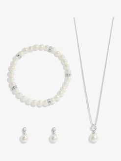 Jon Richard Crystal Pearl Trio Set - Livré dans un coffret cadeau. Sale