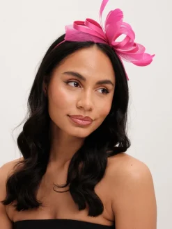Jon Richard Fushia Medium Fascinator Online