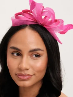 Jon Richard Fushia Medium Fascinator Online