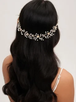 Jon Richard Perle Cristal Fleuri Vine Hair Online