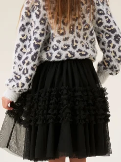 Angel & Rocket Jupe Sallie en maille à volants Discount