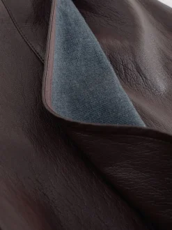 Nothing Ordinary Jupe Kilt mi-longue Nodinary en similicuir New