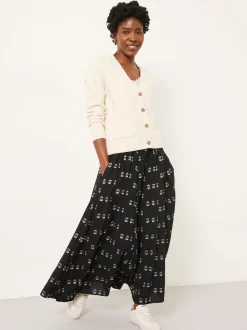 Fat Face Jupe mi-longue FatFace métallisée Outlet