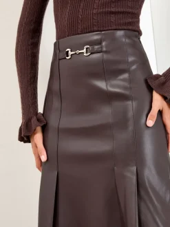 Lipsy Jupe mi-longue plissée Box Online