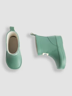 Jojo Maman Bébé kaki - Bottes de bien-être courtes doublées et confortables Outlet