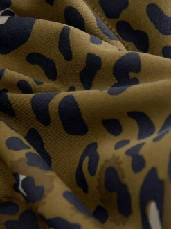 Next Kaki imprimé animal - Legging d’extérieur doublé en polaire à poignée chaude Outlet