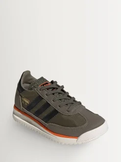 adidas originals Kaki/noir - Baskets SL 72 RS à lacets élastiques Hot