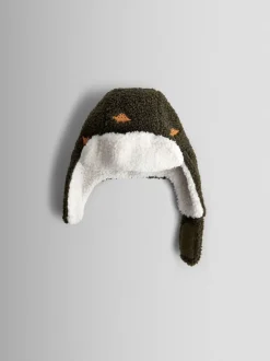 Jojo Maman Bébé Khaki Dino (en) - Chapeau de trappeur Outlet