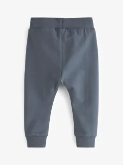 Next - Lot de 5 joggings (3mois-7ans) Khaki/Gris/Bleu Hot