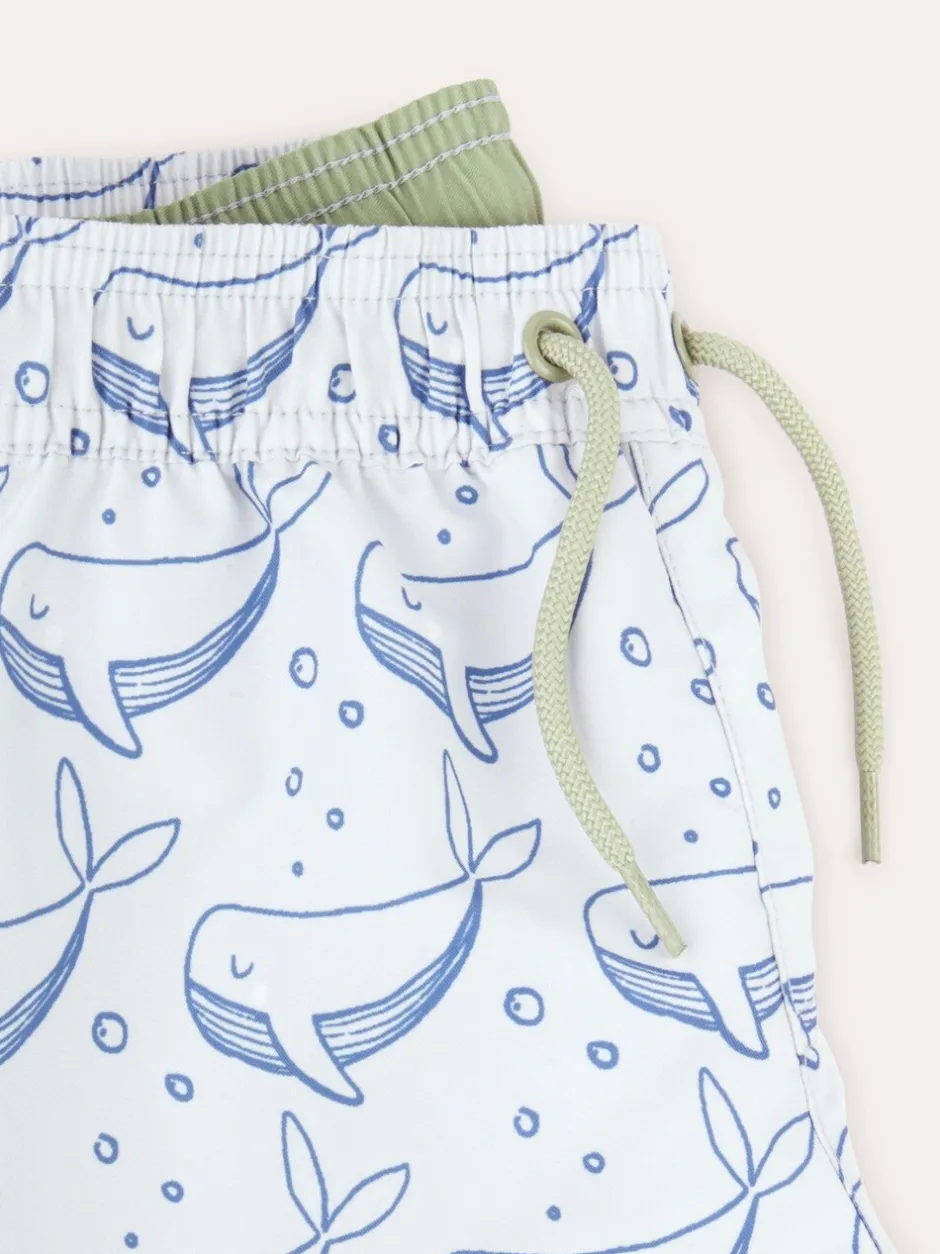 KIDLY by MORI Short de bain bleu Hot