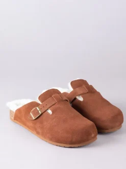 Lakeland Leather Unisexe Sheepskin Sabots Chaussons Clearance