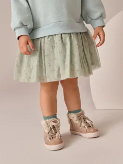 Next - Robe de soirée en sweat (3 mois-7 ans) Lapin bleu Best