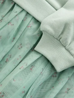 Next - Robe de soirée en sweat (3 mois-7 ans) Lapin bleu Best