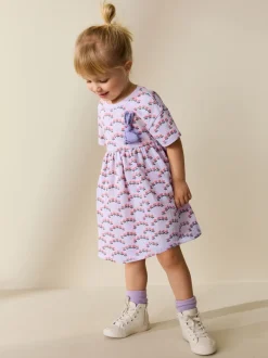 Next Lapin lilas - Robe en jersey (3mois à7ans) Sale